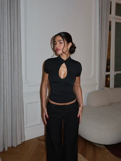 Baia basic top - black