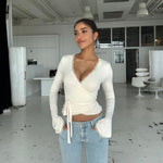 Ballerina basic top - cream