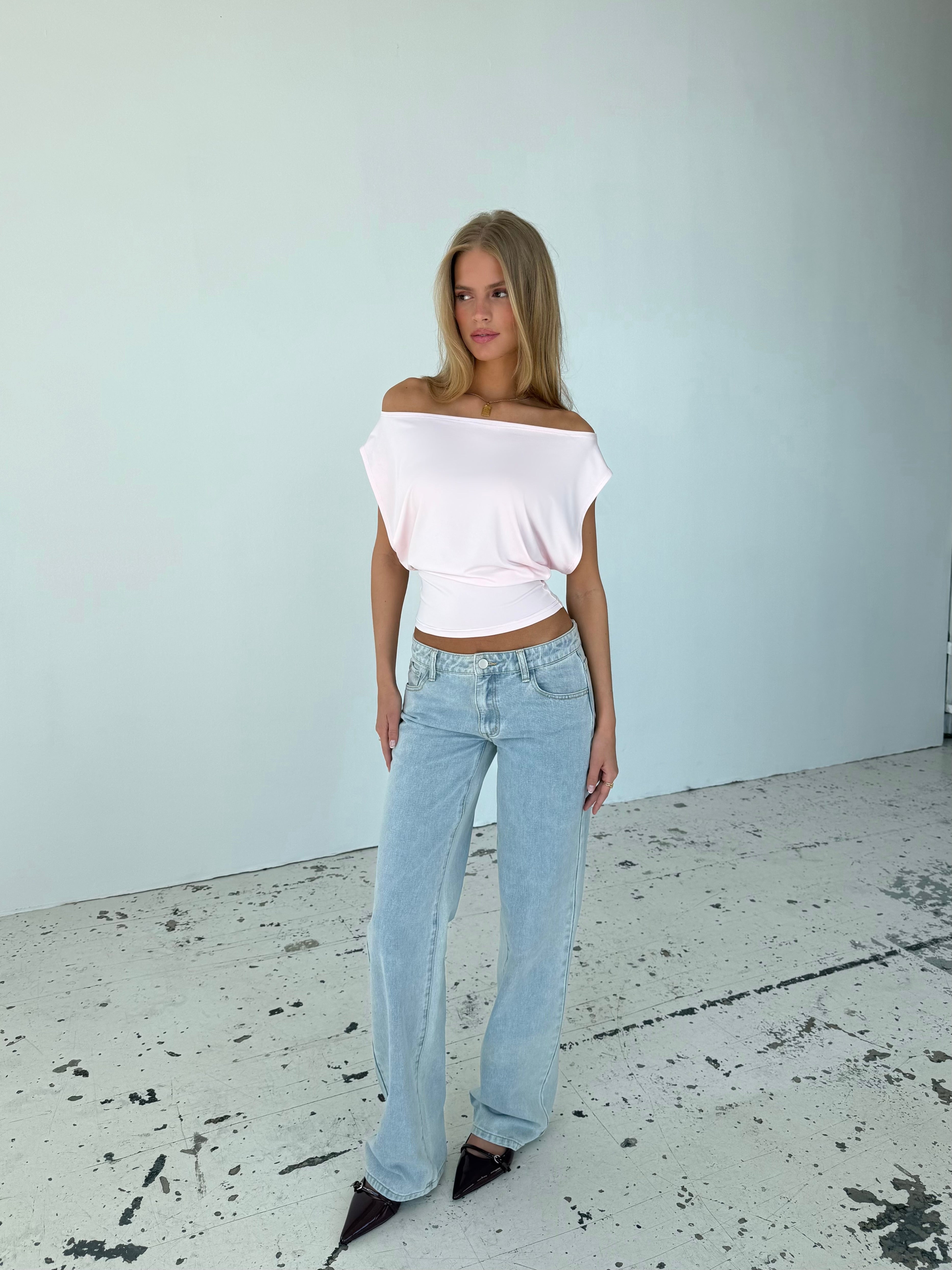 Hera basic top - lyserød (forudbestilling)