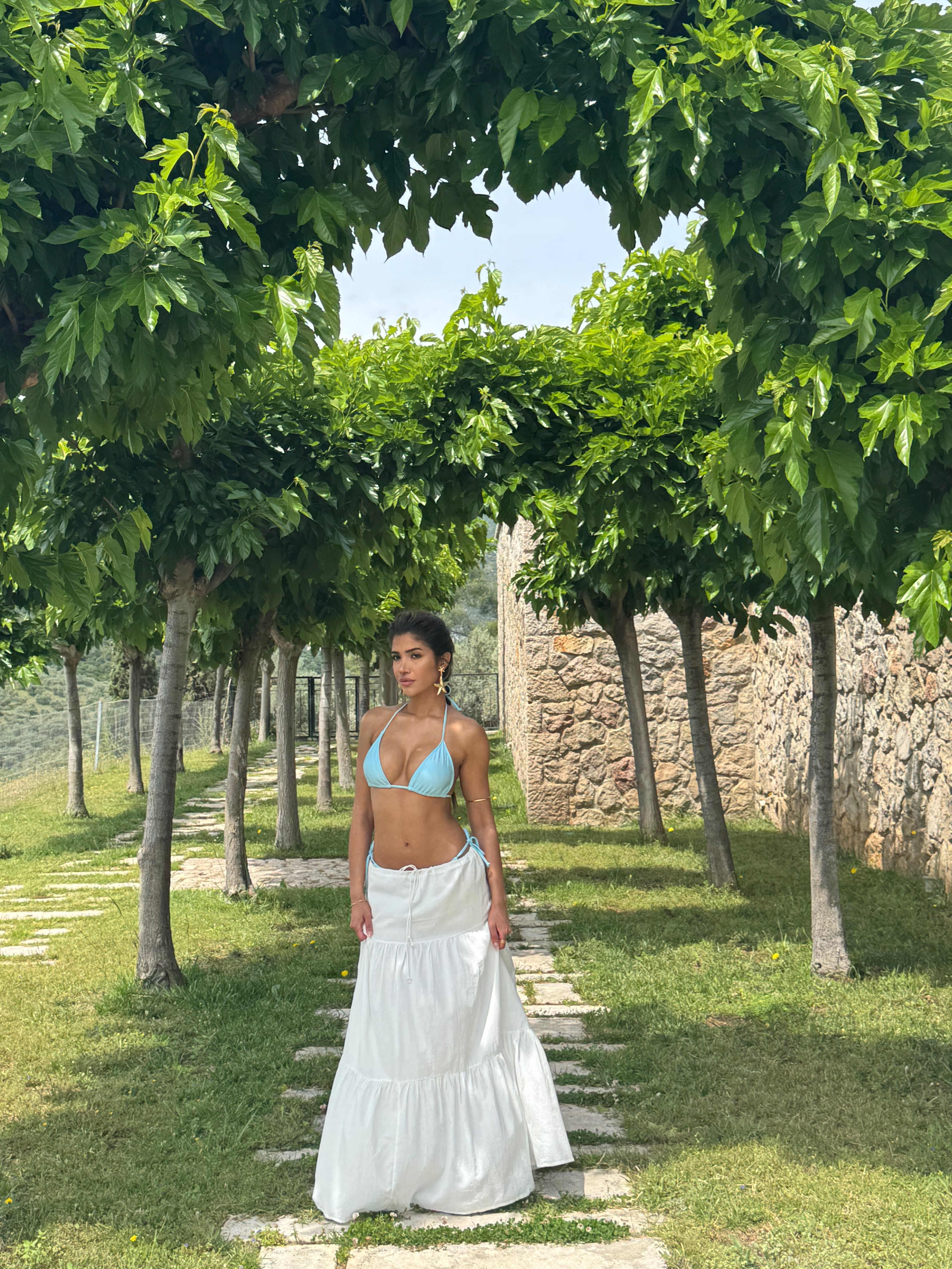 Bikini top - lys blå