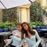 Ballerina basic top - lys blå