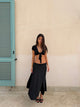 Sira Long Skirt – Black