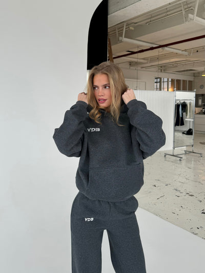 VDB Hoodie - dark gray melange