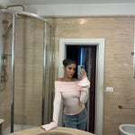 Kaia knit top - lyserød