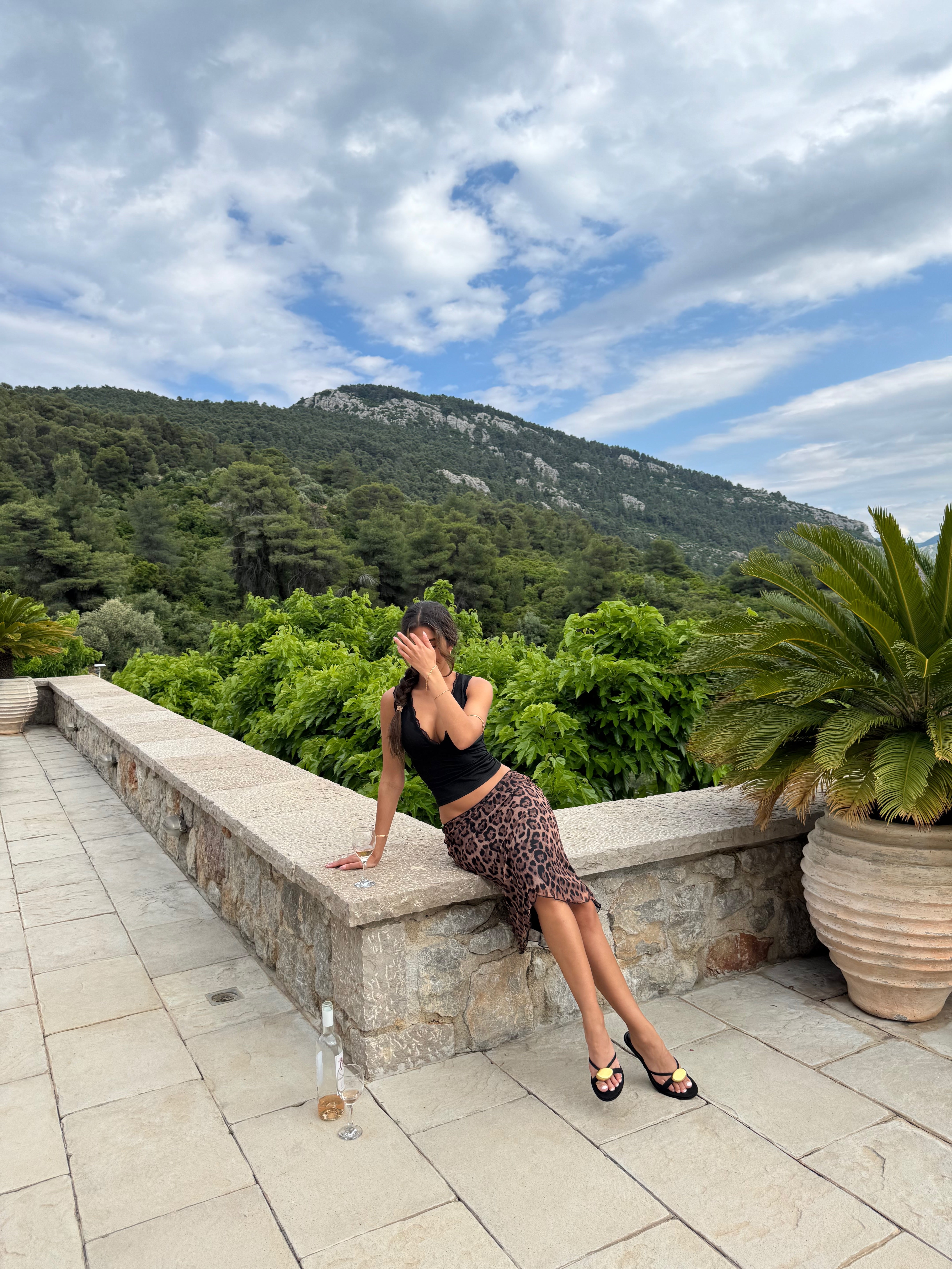 Basic lace top - sort