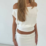 Hera basic top - hvid