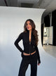 Zipper knit - Black