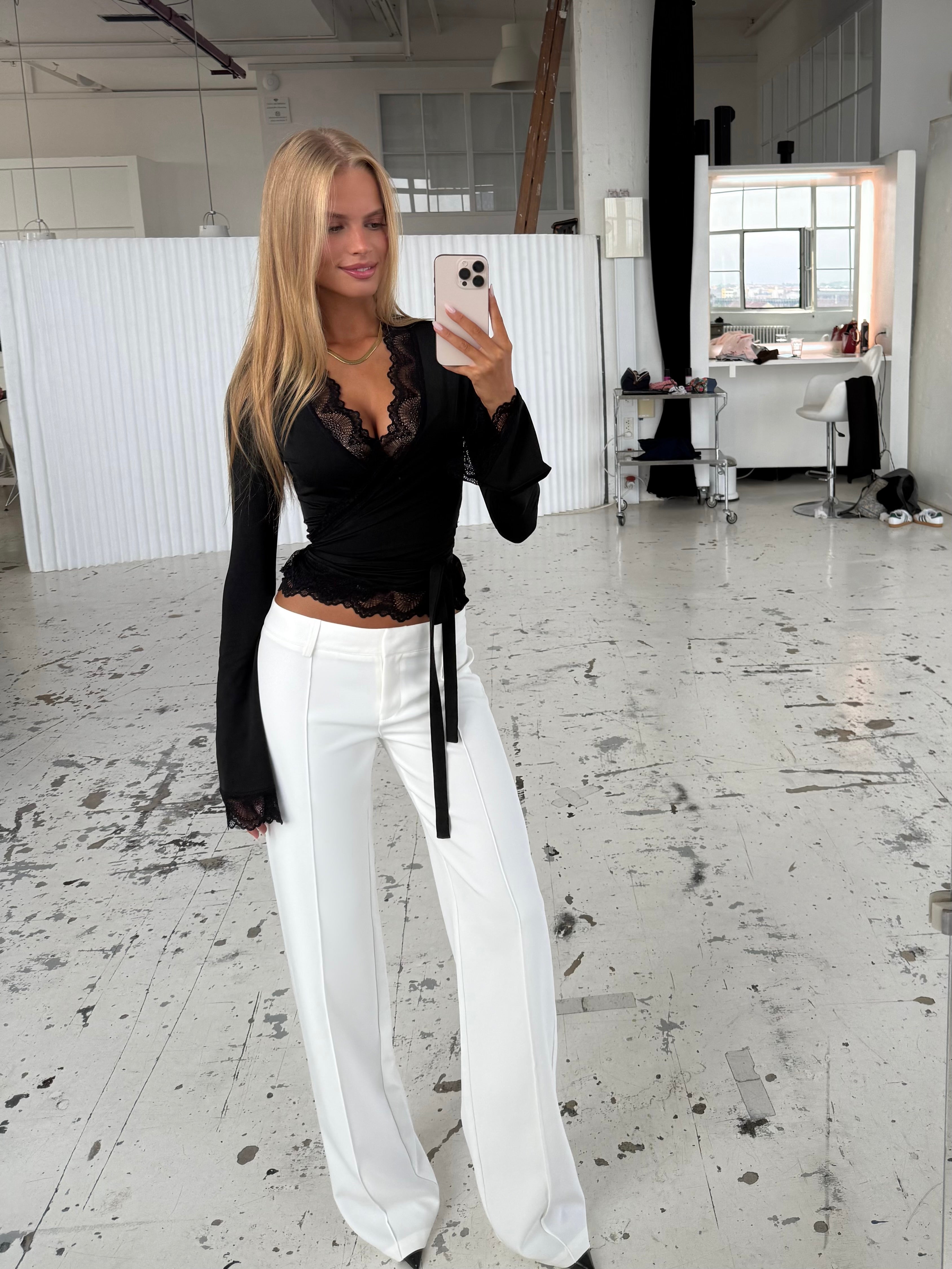 New ballerina basic lace top - sort