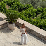 Iris lace top - cream