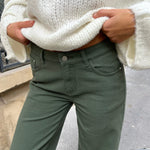 Jolie jeans - army grøn