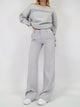 TALL Vera Wide trousers - light silver grey