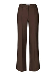 TALL Vera Wide trousers - dark brown